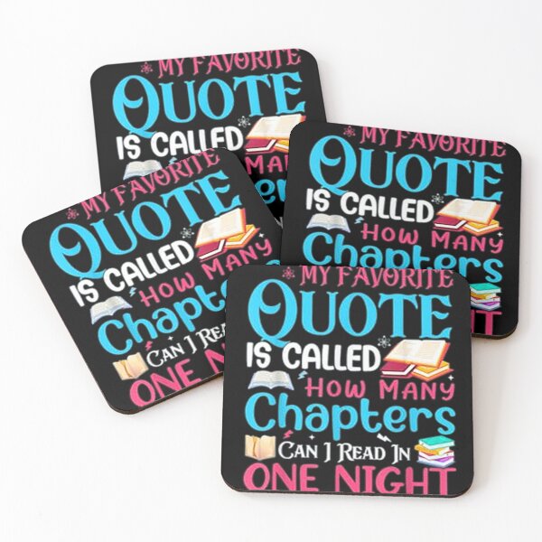 Item preview, My Favorite Quote Is Called How Many Chapters Can I Read In One Night designed and sold by gandebro.