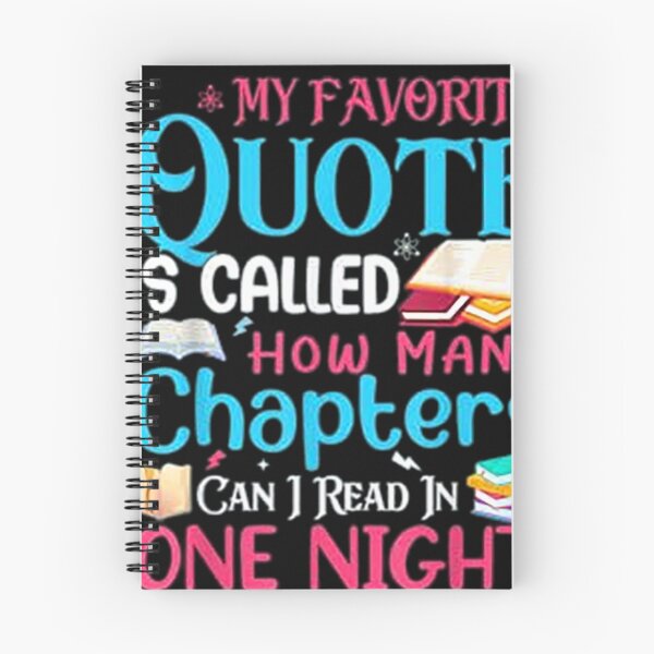 Item preview, My Favorite Quote Is Called How Many Chapters Can I Read In One Night designed and sold by gandebro.