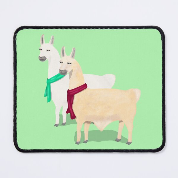 Item preview, Alpacas wearing scarf designed and sold by Daniel Vasco.