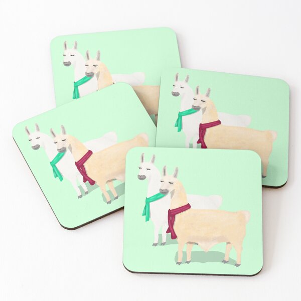 Item preview, Alpacas wearing scarf designed and sold by Daniel Vasco.