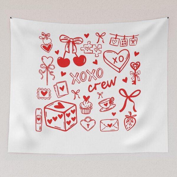 Item preview, XOXO Crew , Valentine's Day Women, Galentine's Day Matching designed and sold by Starry Night Creative Art.