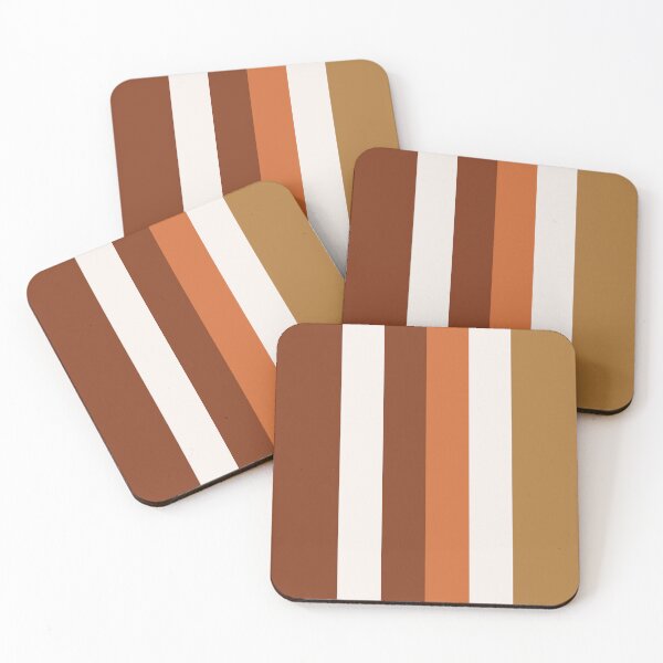 Item preview, Retro 1970s Brown Stripes designed and sold by SamJanner.