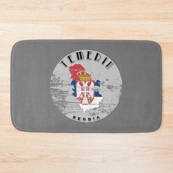 Item preview, Temerin Serbia Flag Worn  designed and sold by World Designs.