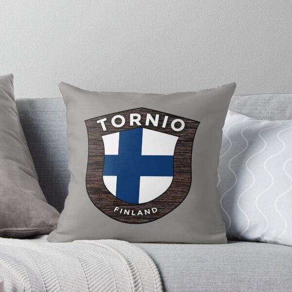 Item preview, Tornio Finland Emblem Flag designed and sold by World Designs.