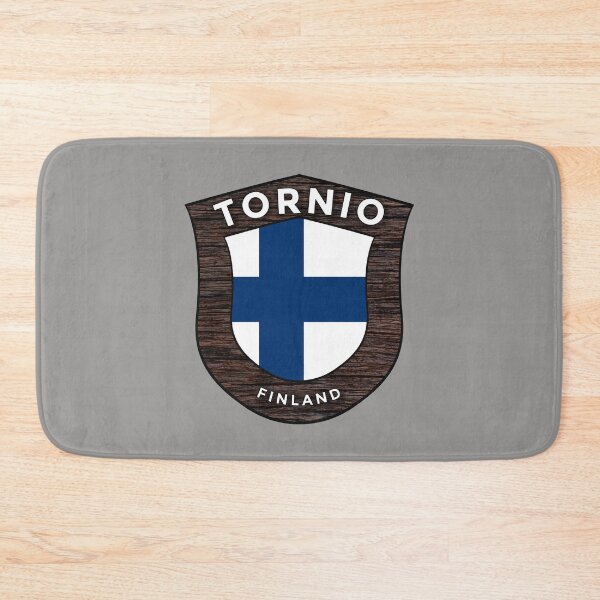 Item preview, Tornio Finland Emblem Flag designed and sold by World Designs.