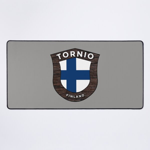 Item preview, Tornio Finland Emblem Flag designed and sold by World Designs.
