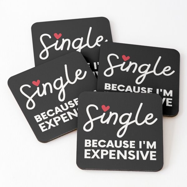Item preview, Single Because I'm Expensive designed and sold by Anniko Art Studio.