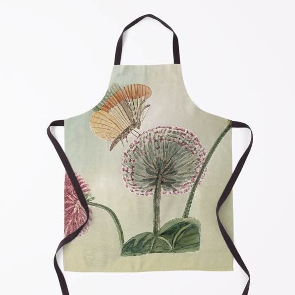 Item preview, Antique Butterfly and Flowers designed and sold by Mad-by-The-O.
