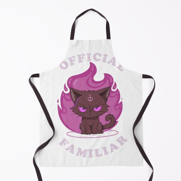 Item preview, Official Familiar – Cute Dark Magic Cat Witch core Fantasy Art designed and sold by DREEMBLOOM Designs.