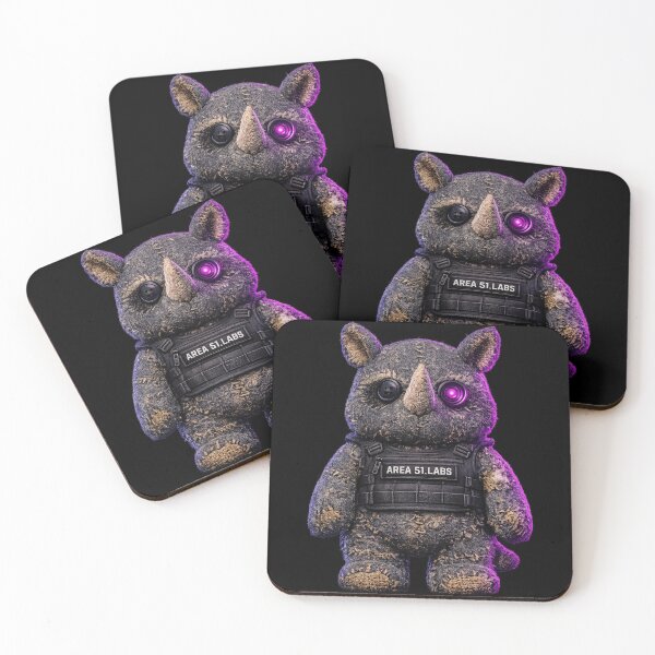 Item preview, Area 51 Labs: TACTICAL PLUSH - Rhinoceros Edition (Classified Specimen) designed and sold by AREA51.LABS.