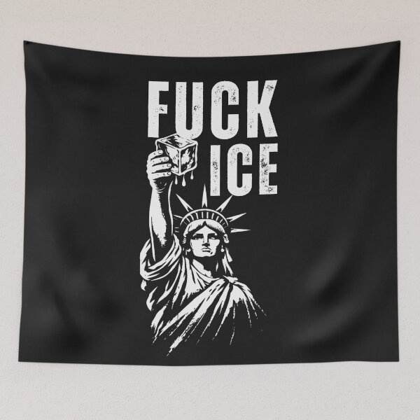 Item preview, Fuck Ice | Anti Ice | Abolish ICE | Statue Of Liberty | Anti Trump Protest designed and sold by Anniko Art Studio.