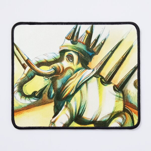 Item preview, The elephant king designed and sold by MaryCiArt.