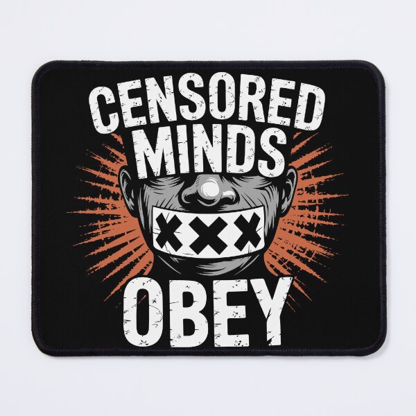 Item preview, Censored minds obey designed and sold by Faissal Thomass.