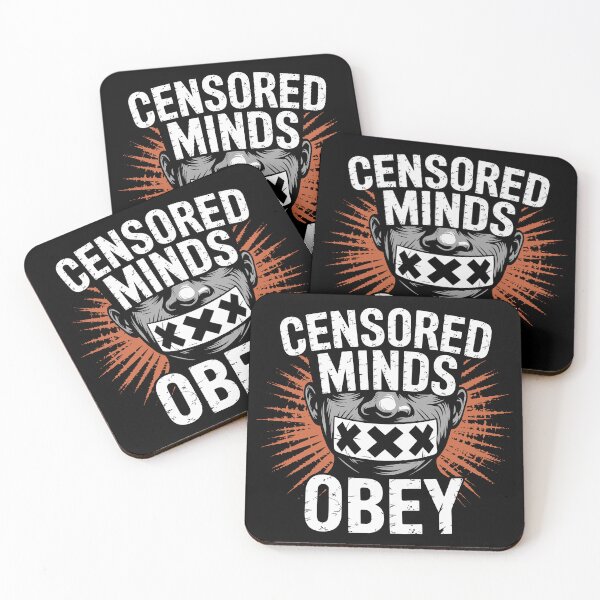 Item preview, Censored minds obey designed and sold by Faissal Thomass.
