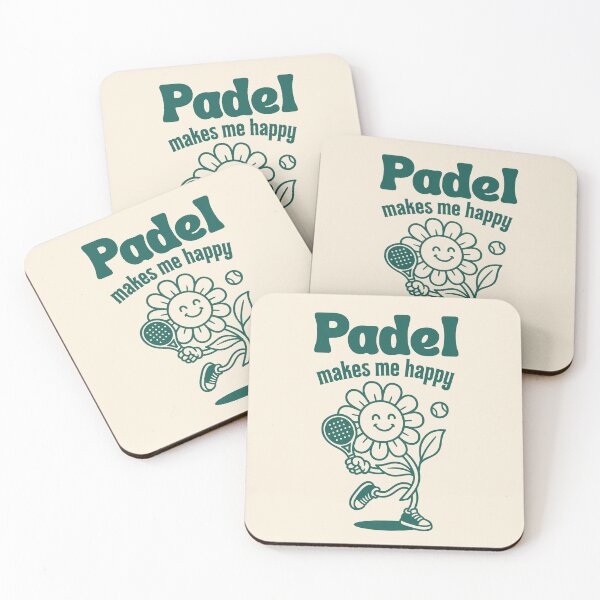 Item preview, Padel Makes Me Happy designed and sold by Anniko Art Studio.