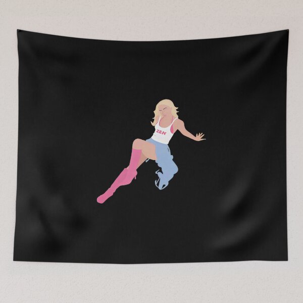 Item preview, Zara Larsson Lineless Illustration designed and sold by dsxclothing.
