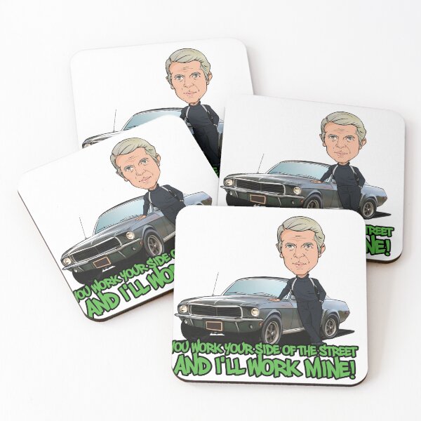 Item preview, Classic 60's movie Bullitt inspired design  designed and sold by MovieMotorMerch.