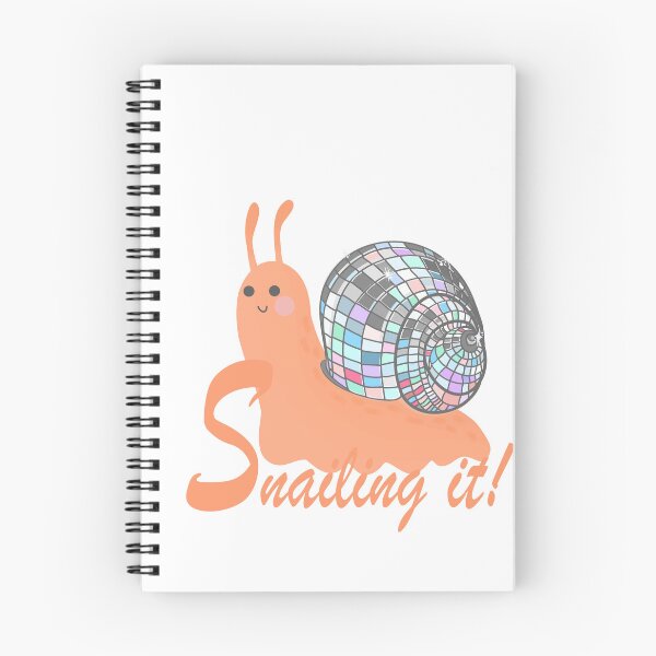 Item preview, Snailing It! – Colorful snail with disco ball shell designed and sold by marlenamyr.