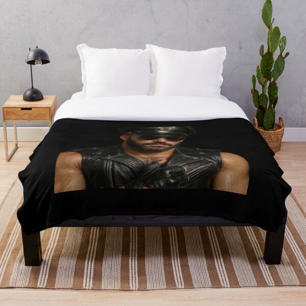 Item preview, Vintage Gay Leather Daddy Biker Hyperrealism Gay Pride Graphic Design designed and sold by ItsAKinkThing.