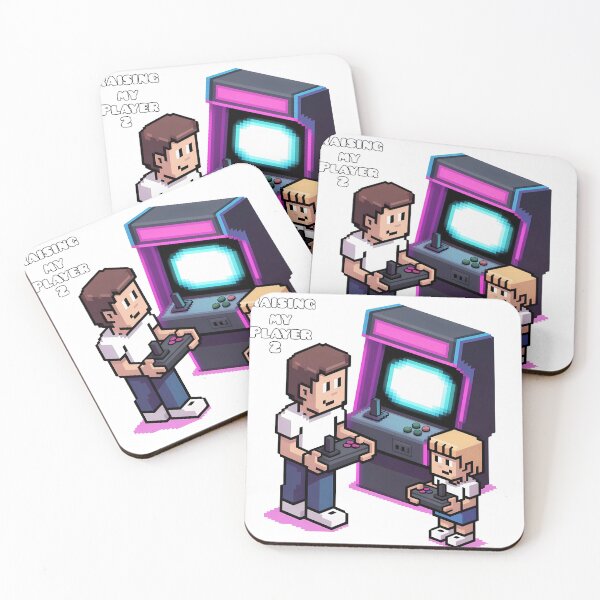 Item preview, Raising My Player 2 Right - Gamer Dad & Daughter designed and sold by InkLogicLab.