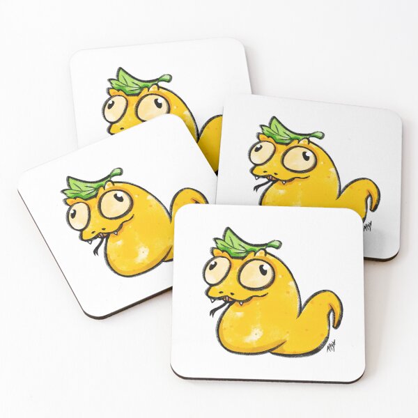 Item preview, Lemon Snake designed and sold by GoGopopdrop.