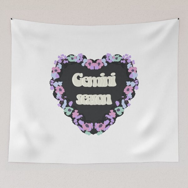 Item preview, Gemini Season Star Sign Love Heart Birthday Cake designed and sold by FreeOrca.