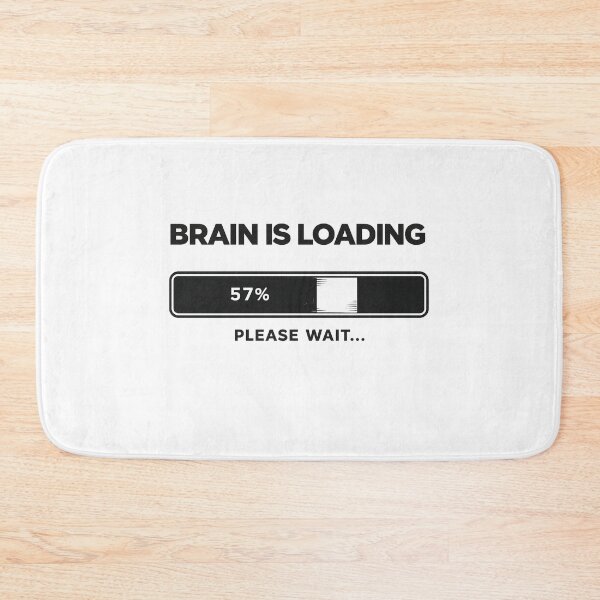 Item preview, Brain Loading Minimal Progress Bar designed and sold by Motiva100.