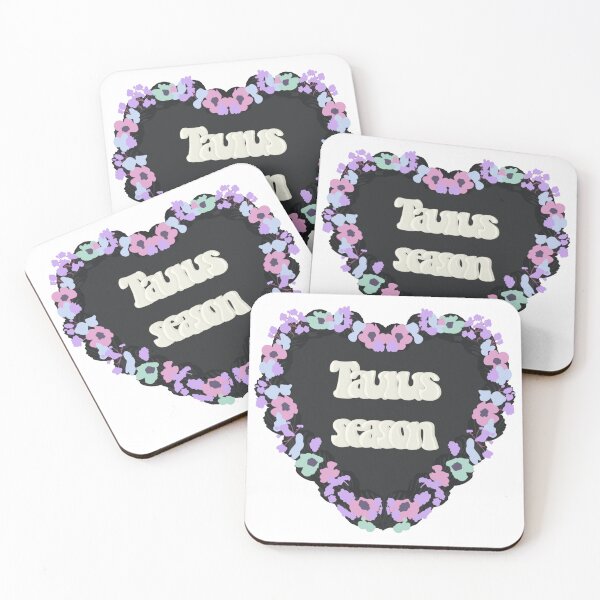 Item preview, Taurus Season Star Sign Love Heart Birthday Cake designed and sold by FreeOrca.