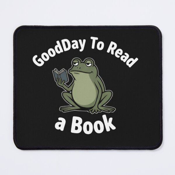 Item preview, Cute Frog Reading Book T-Shirt | Cozy Book Lover Frog Illustration Funny Animal Reader Tee designed and sold by ZyxDes.