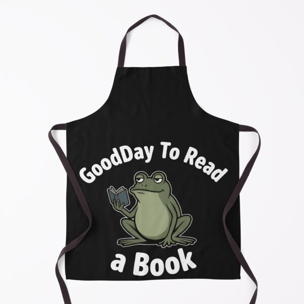 Item preview, Cute Frog Reading Book T-Shirt | Cozy Book Lover Frog Illustration Funny Animal Reader Tee designed and sold by ZyxDes.