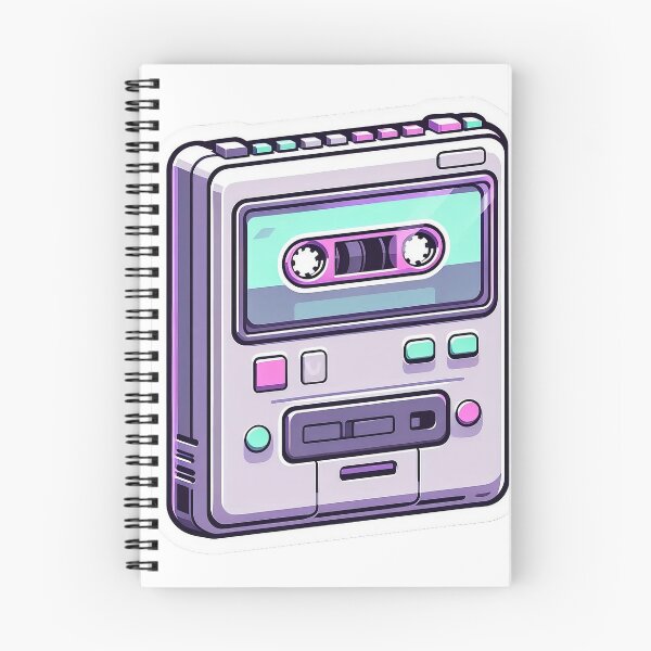 Item preview, Retro Portable Walkman - 90s Aesthetic Music Player Sticker designed and sold by RetroPixel Studio.