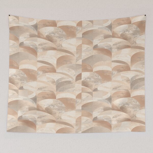 Item preview, Abstract Stair Step Pattern with Rounded Shapes designed and sold by mari0n980.
