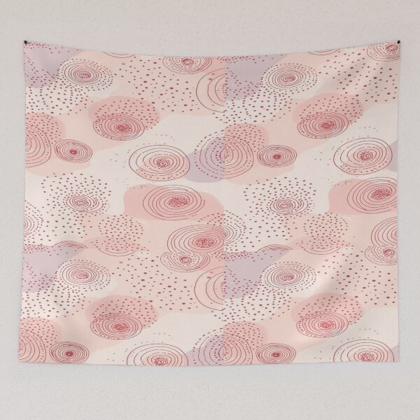 Item preview, Gentle Swirl Dot Pattern on Pastel Background designed and sold by mari0n980.