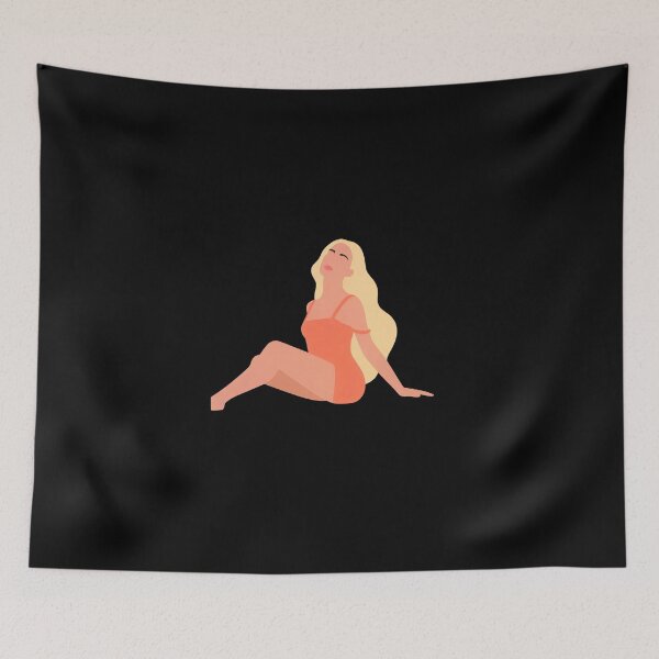 Item preview, Zara Larsson Lineless Illustration designed and sold by dsxclothing.
