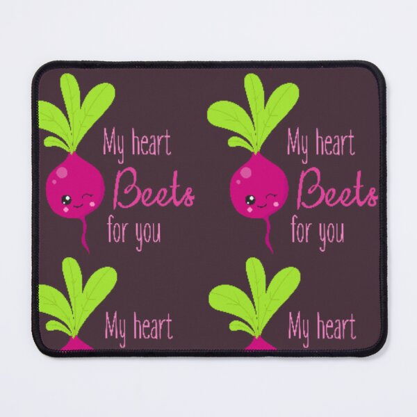 Item preview, My Heart Beets for You Cute Valentine Aprons designed and sold by FestivityFinds.