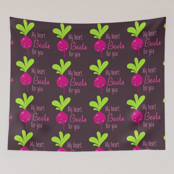 Item preview, My Heart Beets for You Cute Valentine Aprons designed and sold by FestivityFinds.