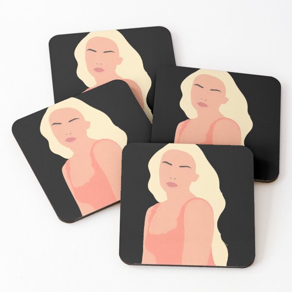 Item preview, Zara Larsson Lineless Illustration designed and sold by dsxclothing.
