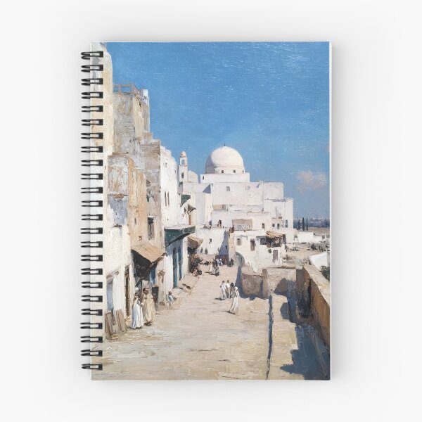 Item preview, Impressionist painting of Tunis around 1900 designed and sold by Karabooki.