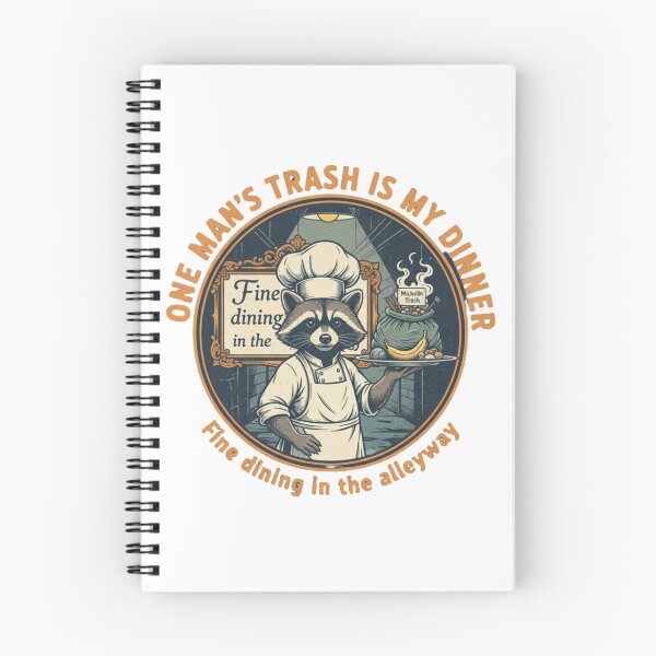 Item preview, Funny Raccoon Chef – Trash Panda Fine Dining 90s Vintage Bootleg Art designed and sold by FakeJoo.
