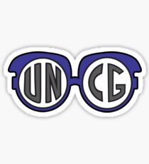 uncg sunnies Sticker
