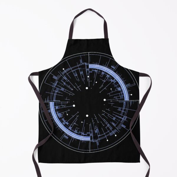 Item preview, Quantum Loop – Minimalist Sci-Fi Particle Art designed and sold by Thompika.