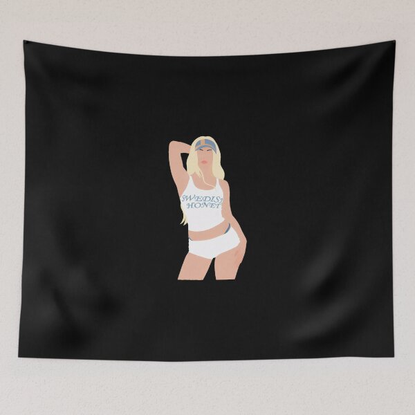 Item preview, Zara Larsson Lineless Illustration designed and sold by dsxclothing.