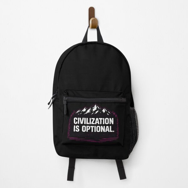 Item preview, CIVILIZATION IS OPTIONAL designed and sold by Tactical Override.