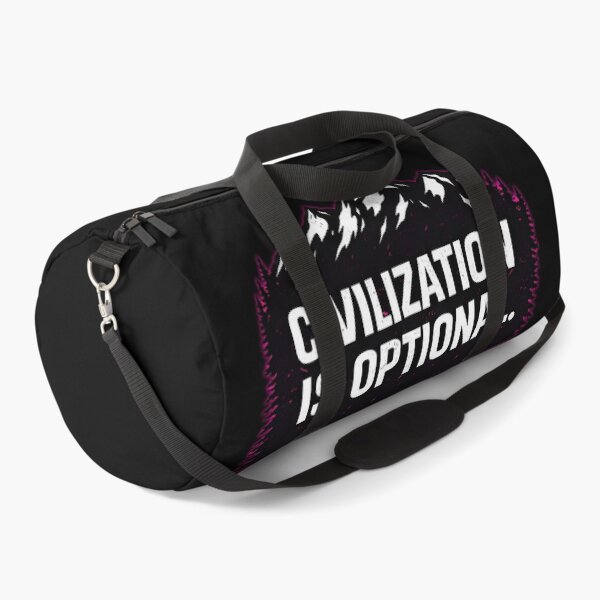 Item preview, CIVILIZATION IS OPTIONAL designed and sold by Tactical Override.