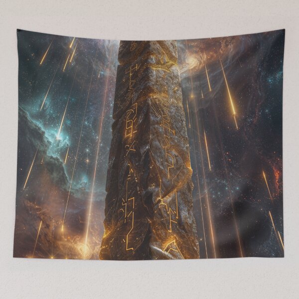 Item preview, Runebound Pillar — Pillar Artwork designed and sold by QuantumDrift.