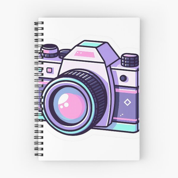 Item preview, Retro Analog Film Camera - 90s Aesthetic Photography Sticker designed and sold by RetroPixel Studio.