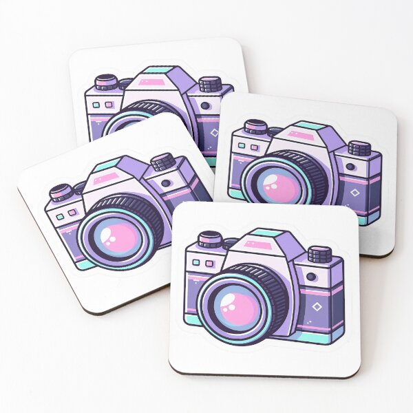 Item preview, Retro Analog Film Camera - 90s Aesthetic Photography Sticker designed and sold by RetroPixel Studio.