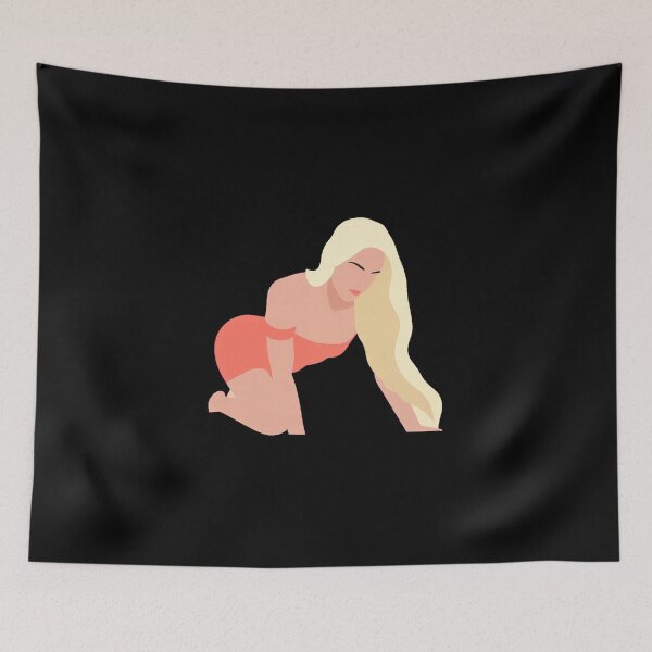 Item preview, Zara Larsson Lineless Illustration designed and sold by dsxclothing.