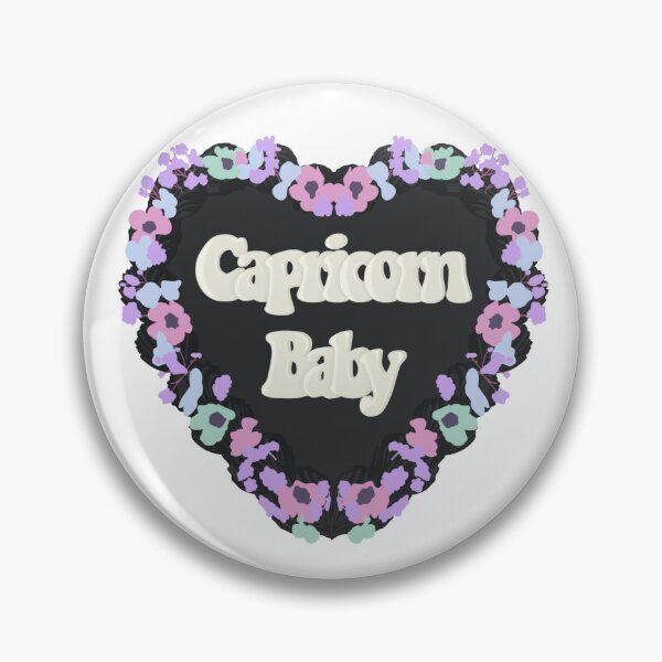 Item preview, Capricorn Baby Star Sign Love Heart Birthday Cake designed and sold by FreeOrca.