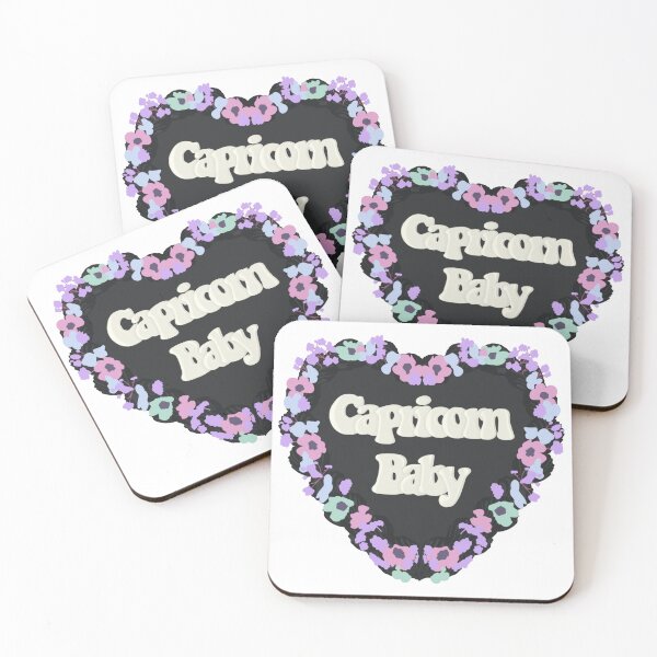 Item preview, Capricorn Baby Star Sign Love Heart Birthday Cake designed and sold by FreeOrca.